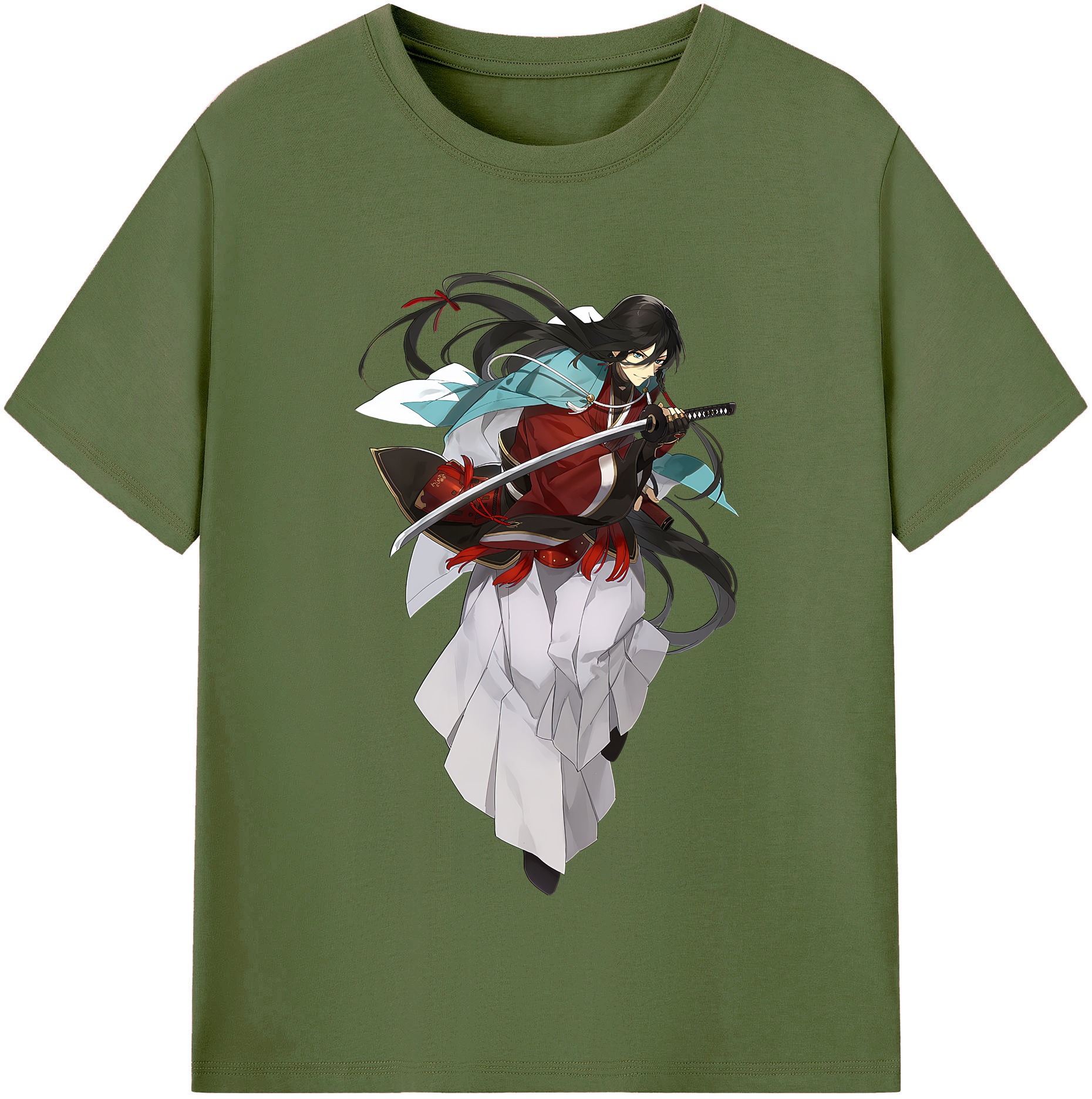 （画像用） 刀剣乱舞 Touken Ranbu 綿100％半袖Tシャツ（フロントプリント）